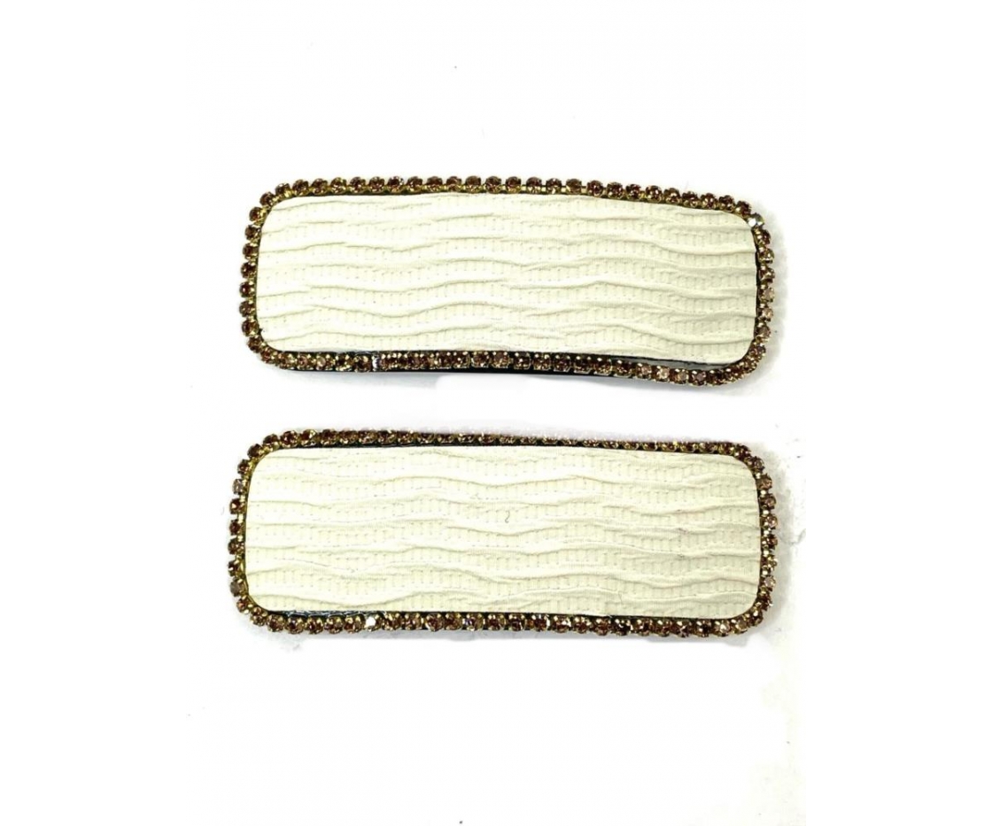 PACK 2 CLIPS PELO BORDE STRASS