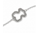 PULSERA ACERO OSO STRASS