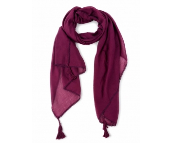 FOULARD LISO BASICO POM POM