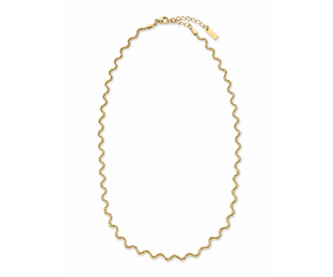 COLLAR ACERO ZIG-ZAG