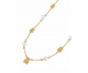 COLLAR ACERO OSO Y PERLA