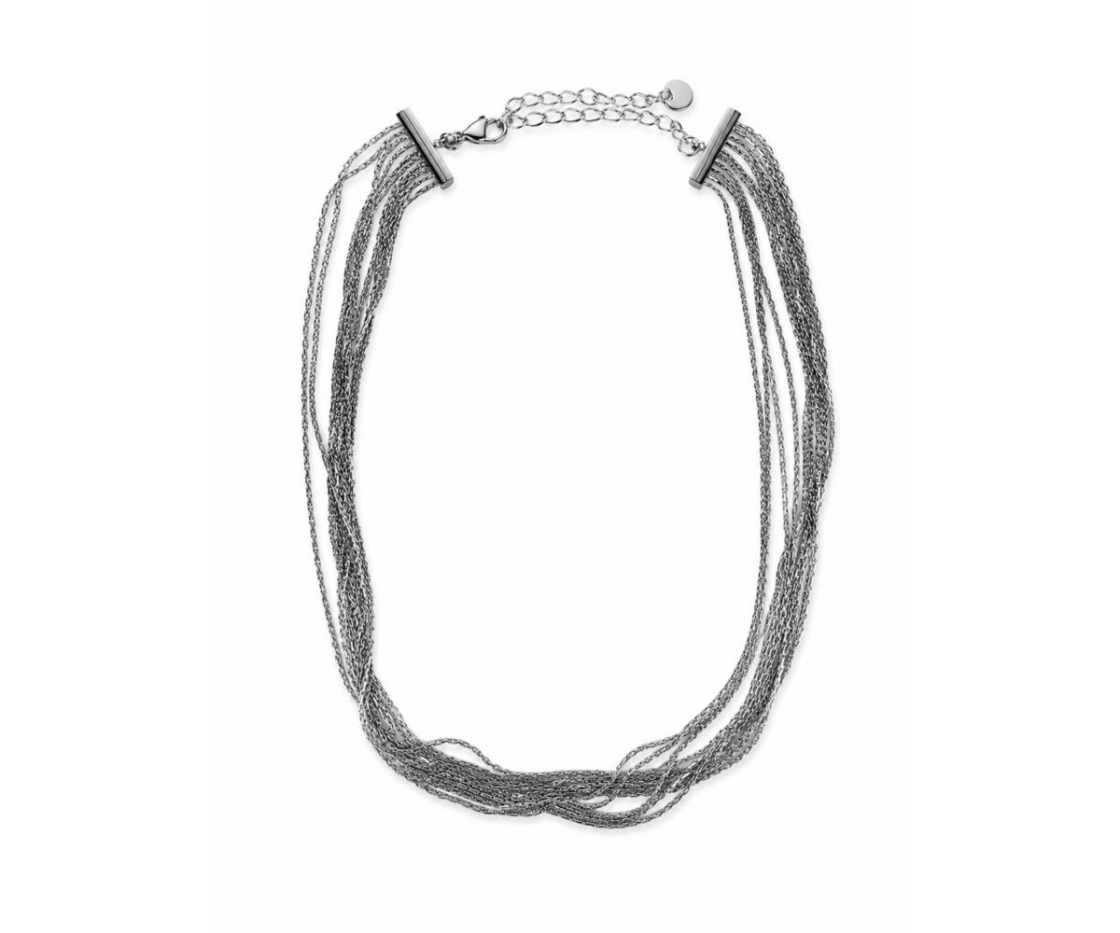 COLLAR ACERO MULTICADENA