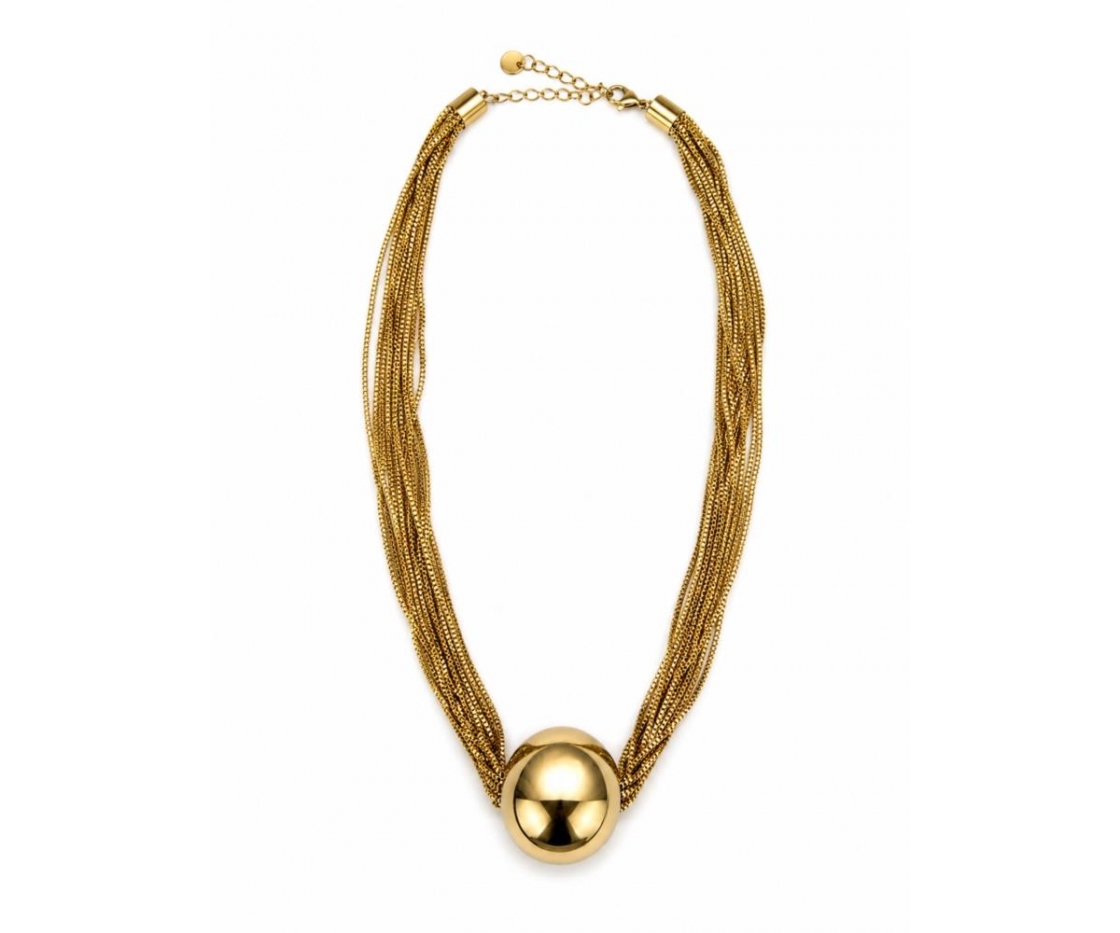 COLLAR ACERO BOLA