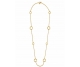 COLLAR ACERO LARGO CIRCULOS