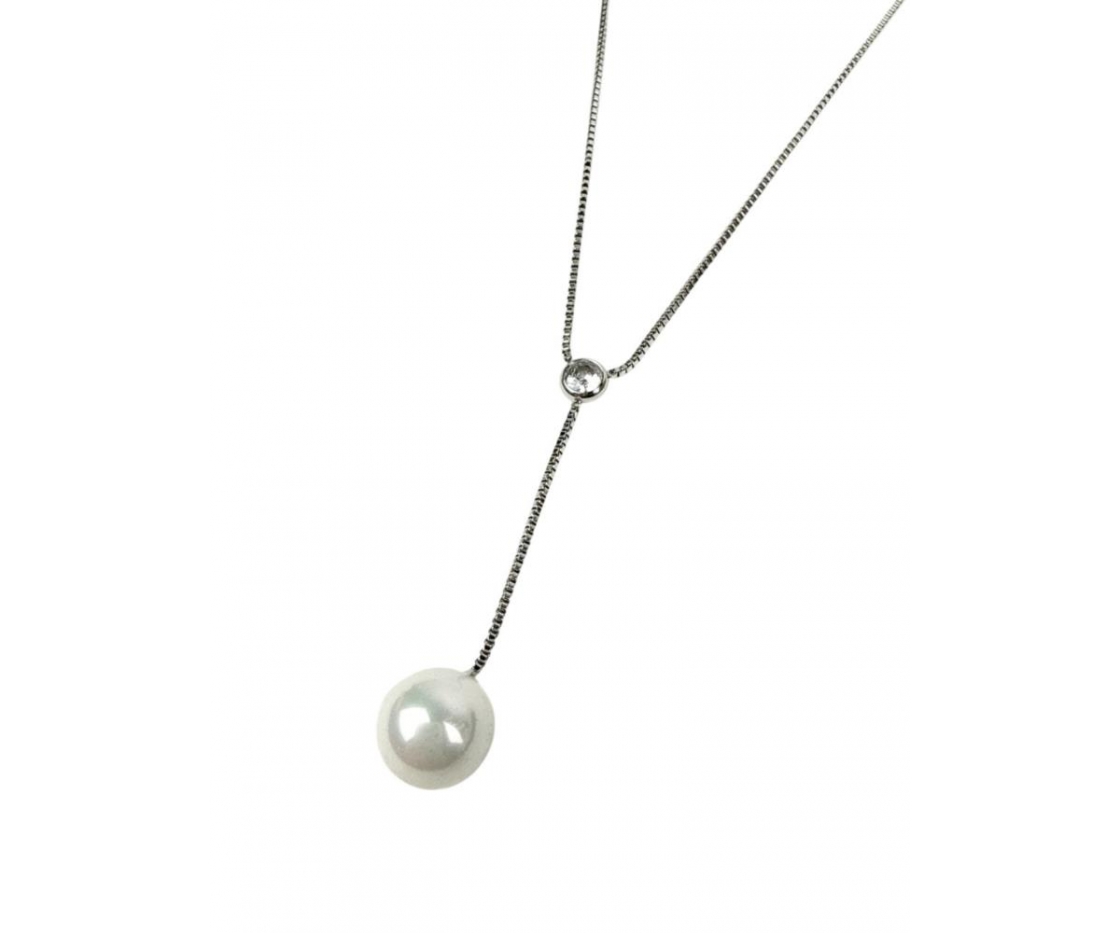 COLL ACERO MULTI CON PERLA