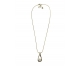 COLLAR ACERO CON PERLA