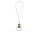 COLLAR CUADRADO CON CHAPA METAL