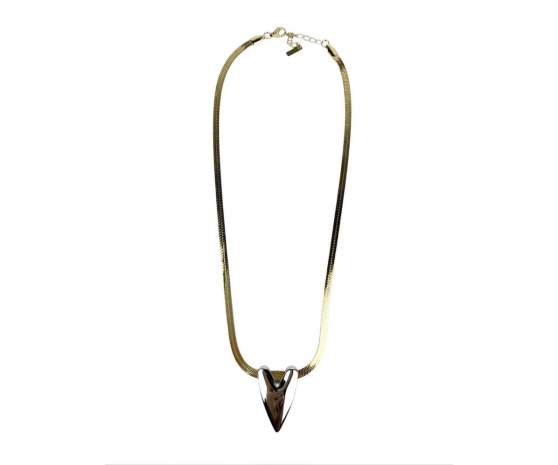 COLLAR ACERO CORAZON